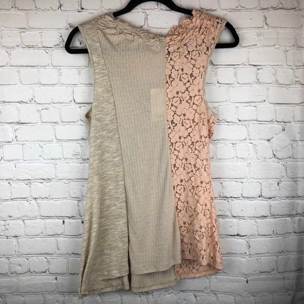 Anthropologie asymmetrical sleeveless top - Picture 2 of 5